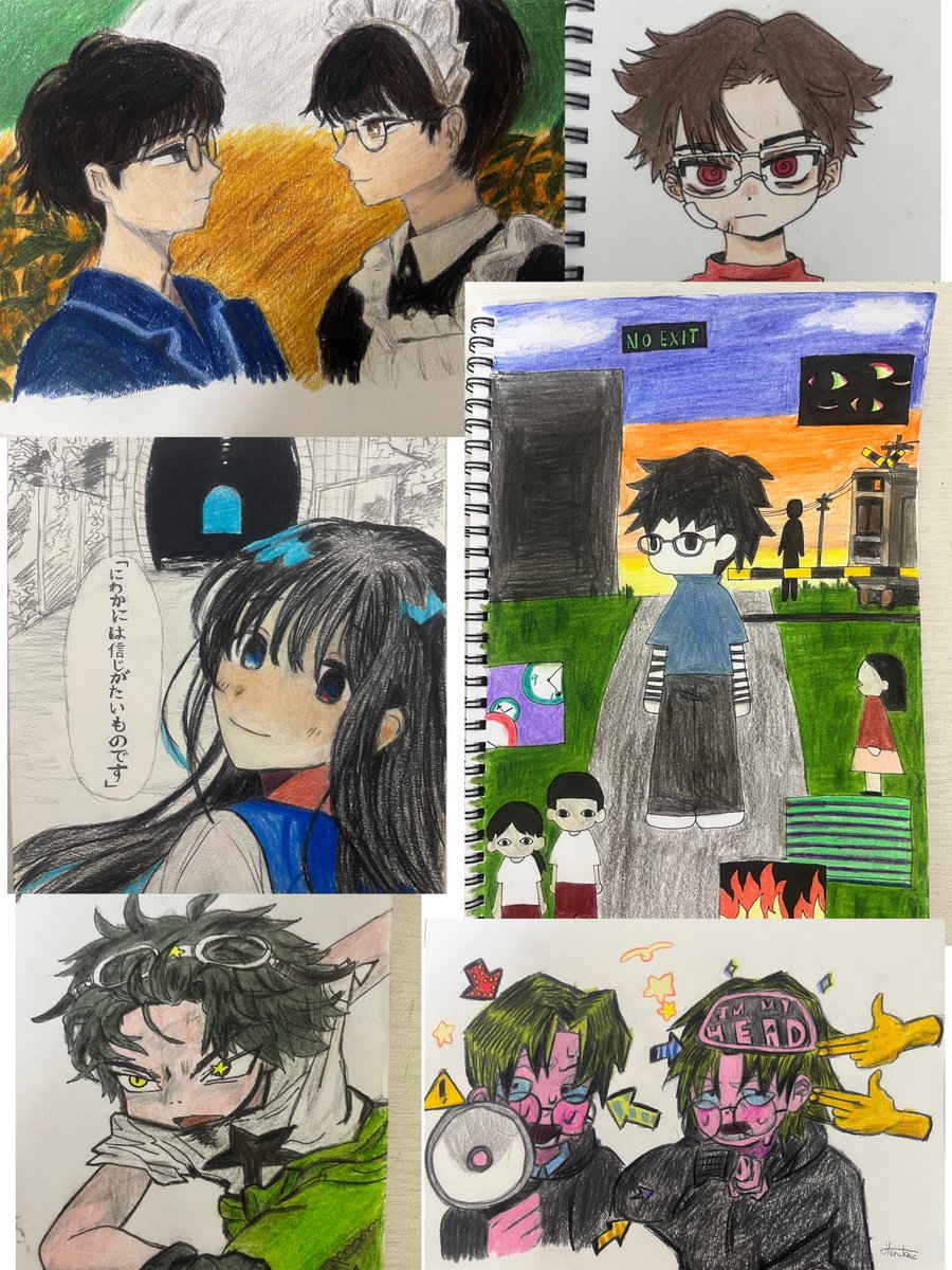 参考までに過去のファンアートやオリジナルイラストを載せときます