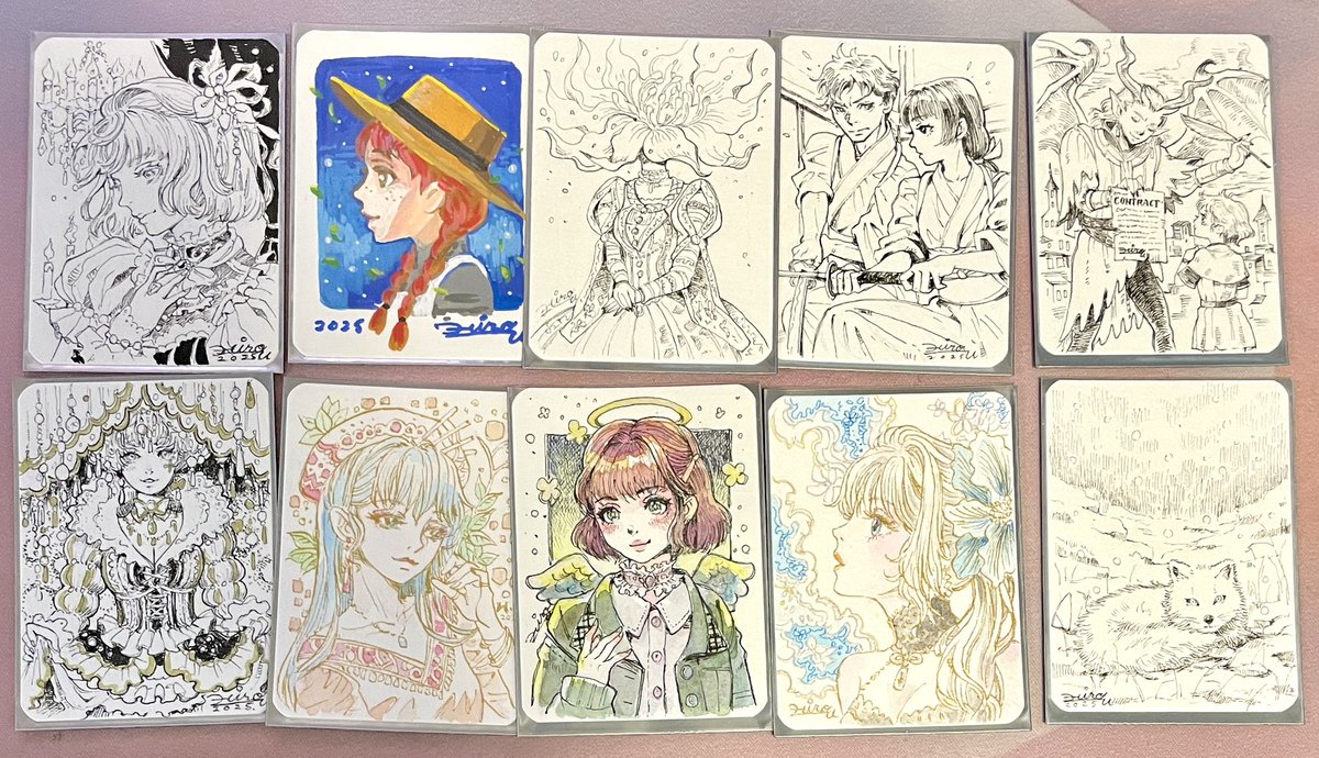 東京MTGさまのArtist Meetup Super‼️私の出品予定の「手書きイラスト」は「オリジナルのアナログ原画(一品物)」となります。当日はお会いできるのを楽しみにしております☺️👑🌹✨️
※写真は出品検討中のカードサイズ作品です。変更になる場合がございます。