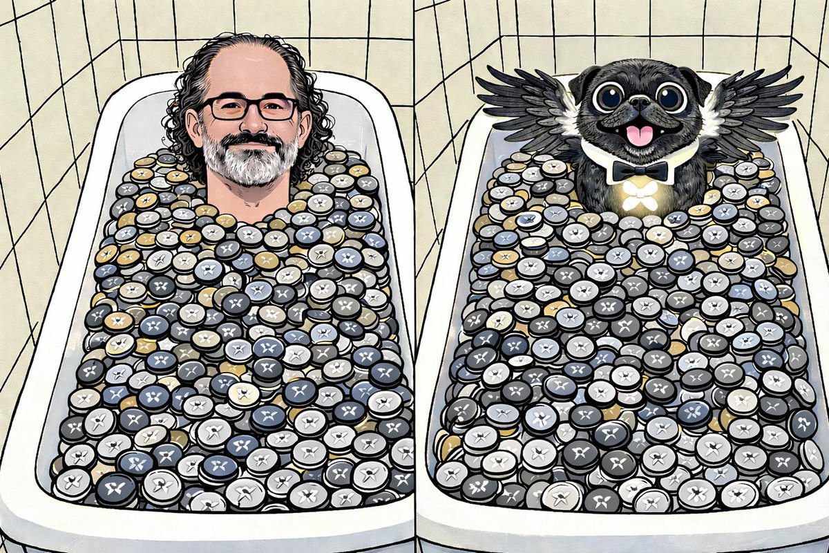 Taking a WEIRD bath as a weirdo $WEIRD $XRP #XRPL