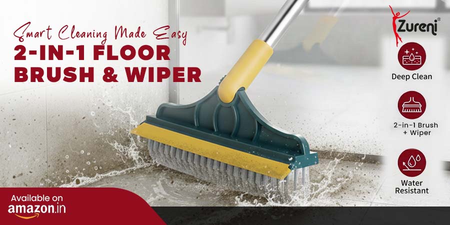 ZureniStore's tweet photo. Meet the ZURENI 2-in-1 Bathroom Cleaning Brush 😎
One tool. Total cleaning power.
🌀 120° rotating head for corners
📏 Long handle = no bending
🧼 Scrub + wipe in one

Smart cleaning made easy.
#Zureni #CleaningTool #BathroomCleaning #AmazonFinds #Cleaner #Wiper https://t.co/k7nfSTwNAW