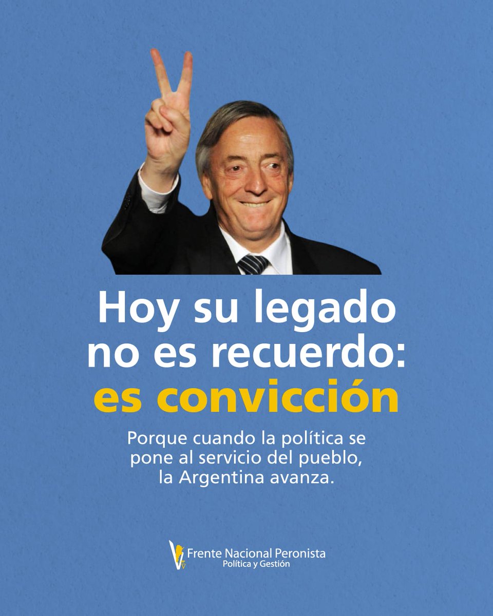 Frente Nacional Peronista tweet media