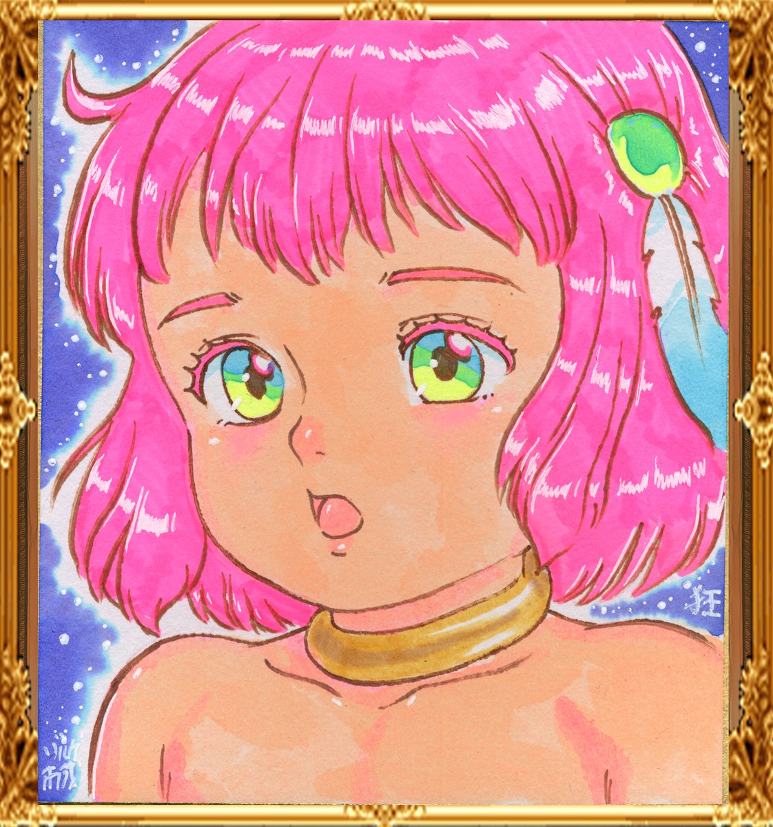 なぜかわからんけど最近この人の手描きイラストに凝ってます。本当に