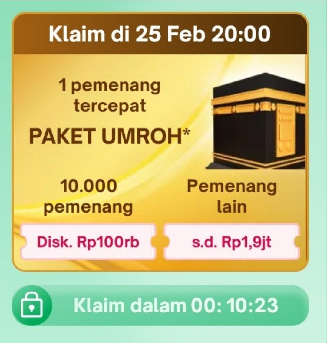 Pejuang Promo 🦸‍♂️ tweet media