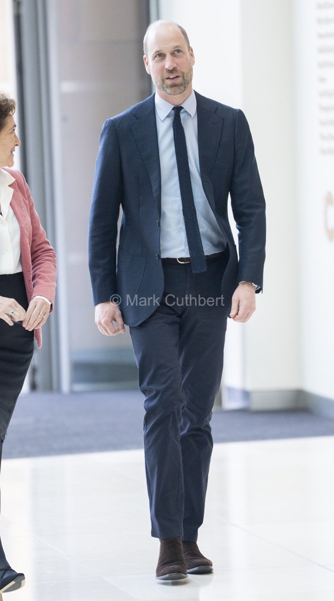 markacuthbert's tweet image. Prince William, Prince of Wales visits the Francis Crick Institute in London. #royal #royals #PrinceofWales #PrinceWilliam @KensingtonRoyal