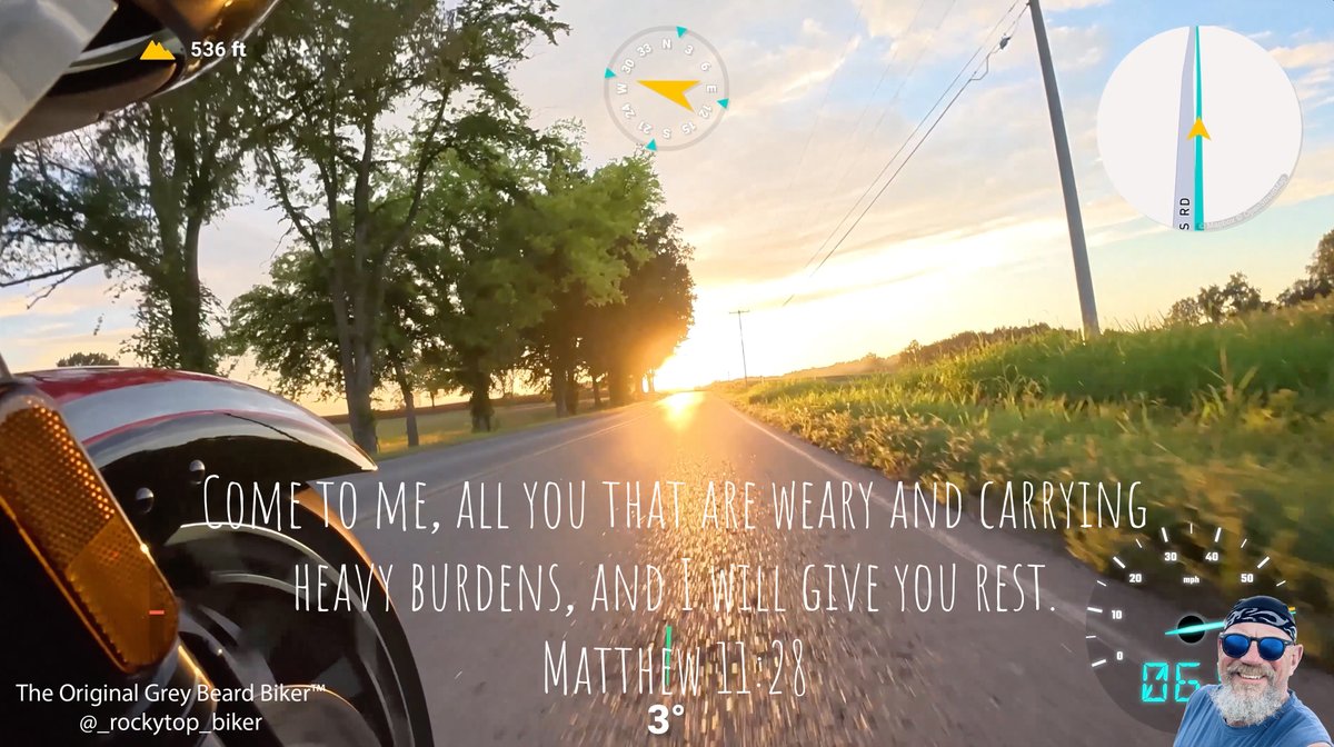 _rockytop_biker's tweet photo. Good morning, friends! Happy Hump Day. It is all downhill from here. This morning, remember, that no matter what burdens you are carrying, turn them over to our Lord and He will give you rest! Amen! 🙏🇺🇸😎 https://t.co/PWjDzewZiK