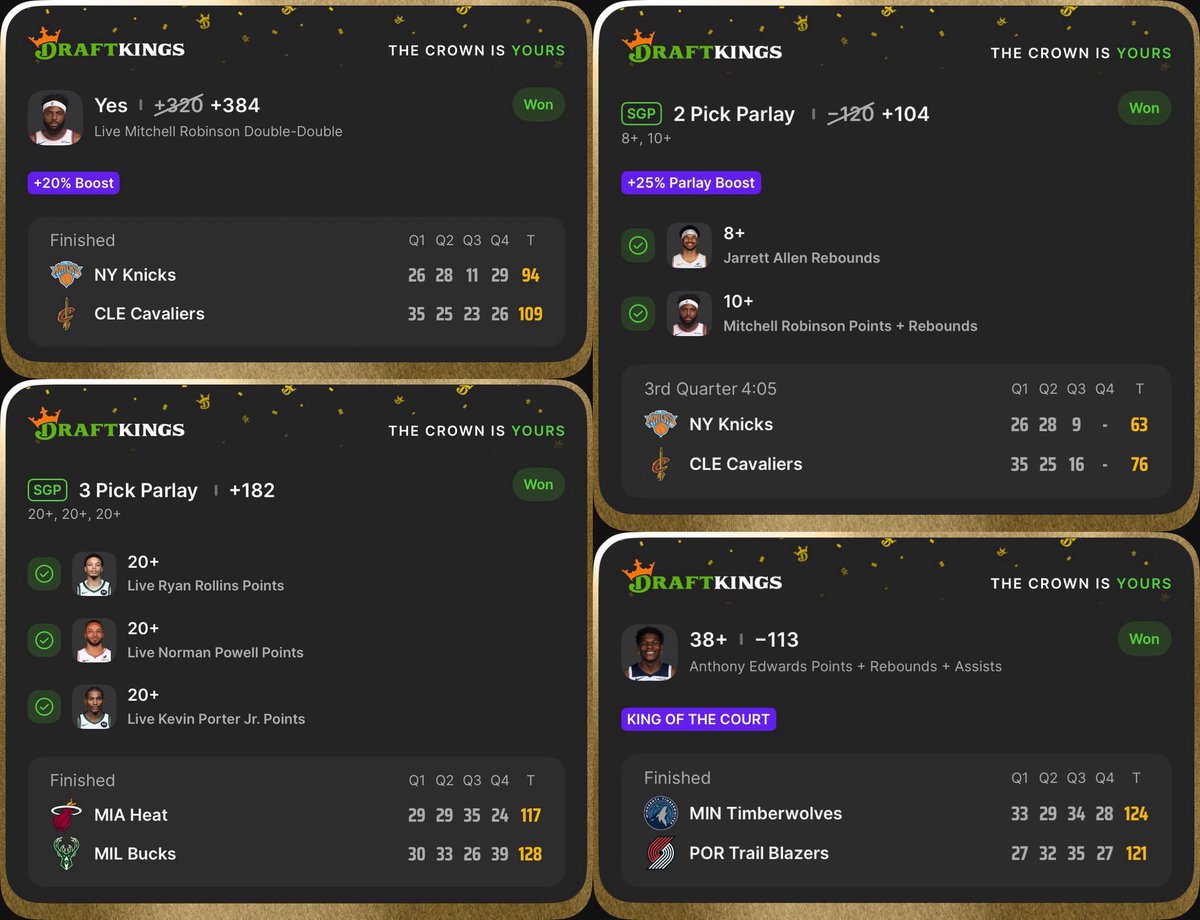 NBA clinic by <a href="/Starky720/">Jacob Sparks</a> yesterday 🔥 

All plays >>> dubclub.win/af/afl-ckcqe/