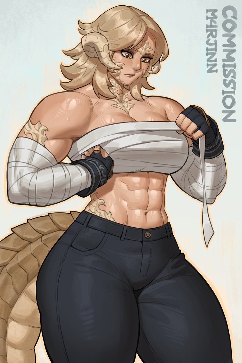 m4rjinn's tweet photo. Syrakka
Commission for @sizeablesaurian https://t.co/CeLU8pSnma