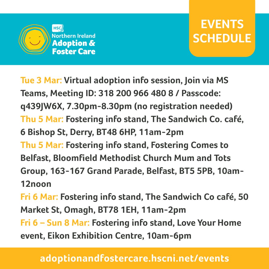 HSC NI Adoption & Foster Care tweet media