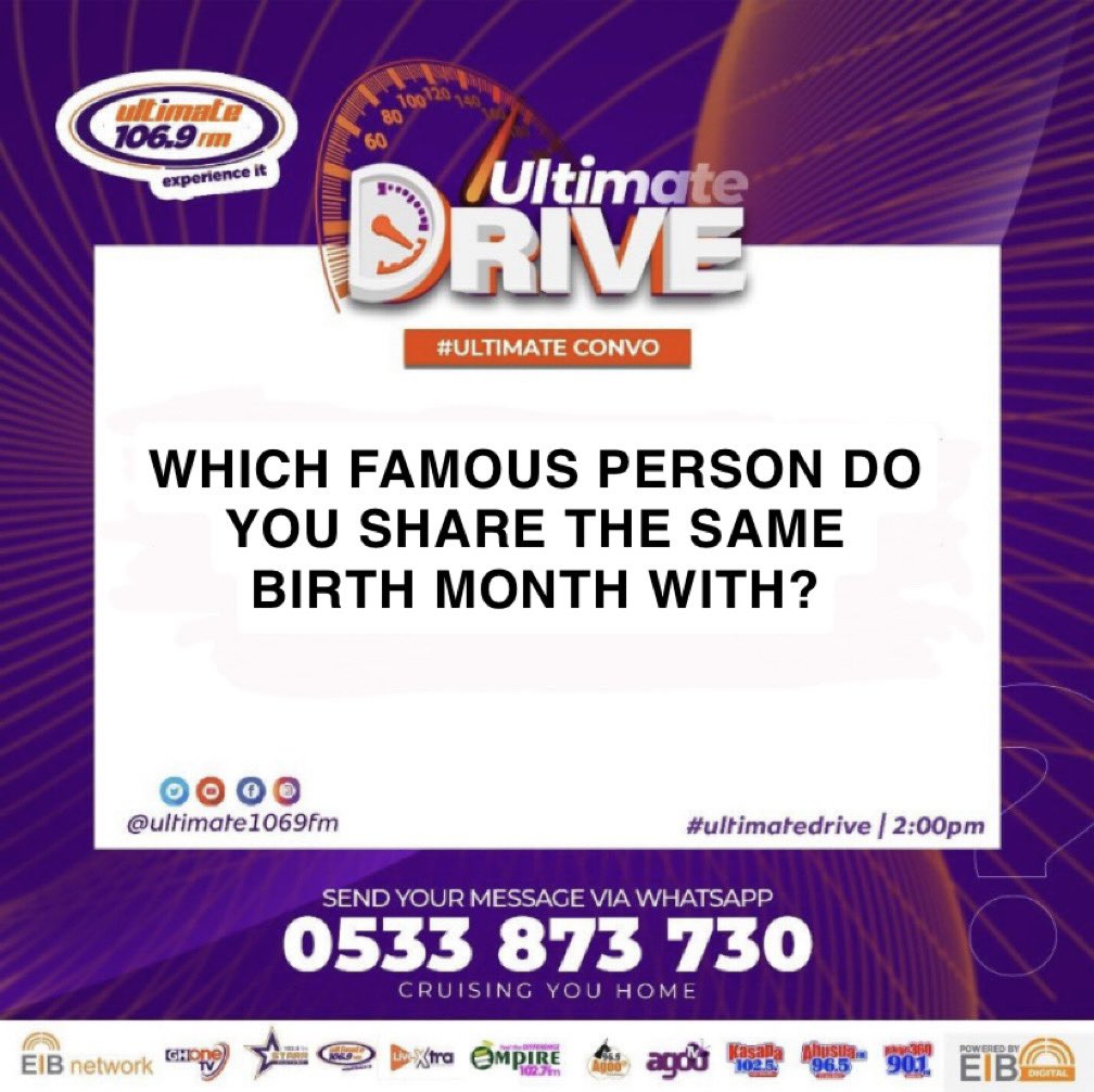 ULTIMATE 1069FM - KUMASI tweet media