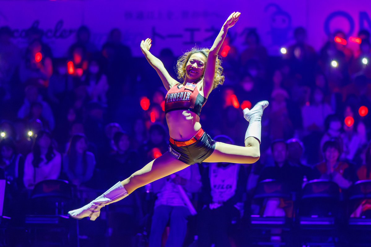 三遠ネオフェニックス 公式チアリーダー FIRE GIRLS オープニング