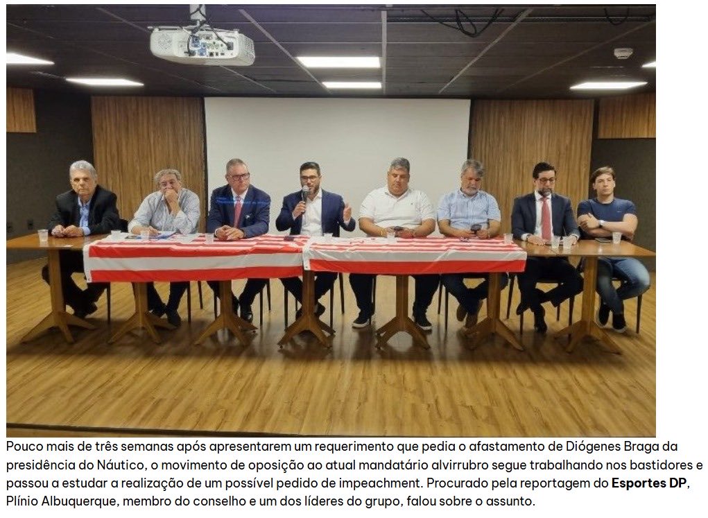 Ontem foi postado o vídeo abaixo uma mensagem de AHM, que é publicamente conhecido por sua proximidade com AX, atual presidente do <a href="/CD_Nautico/">ConselhoDeliberativoCNC</a> .

O tempo, como sempre, ajuda a colocar as coisas em perspectiva. O passado é um registro objetivo e não pode ser ignorado. 

AHM já