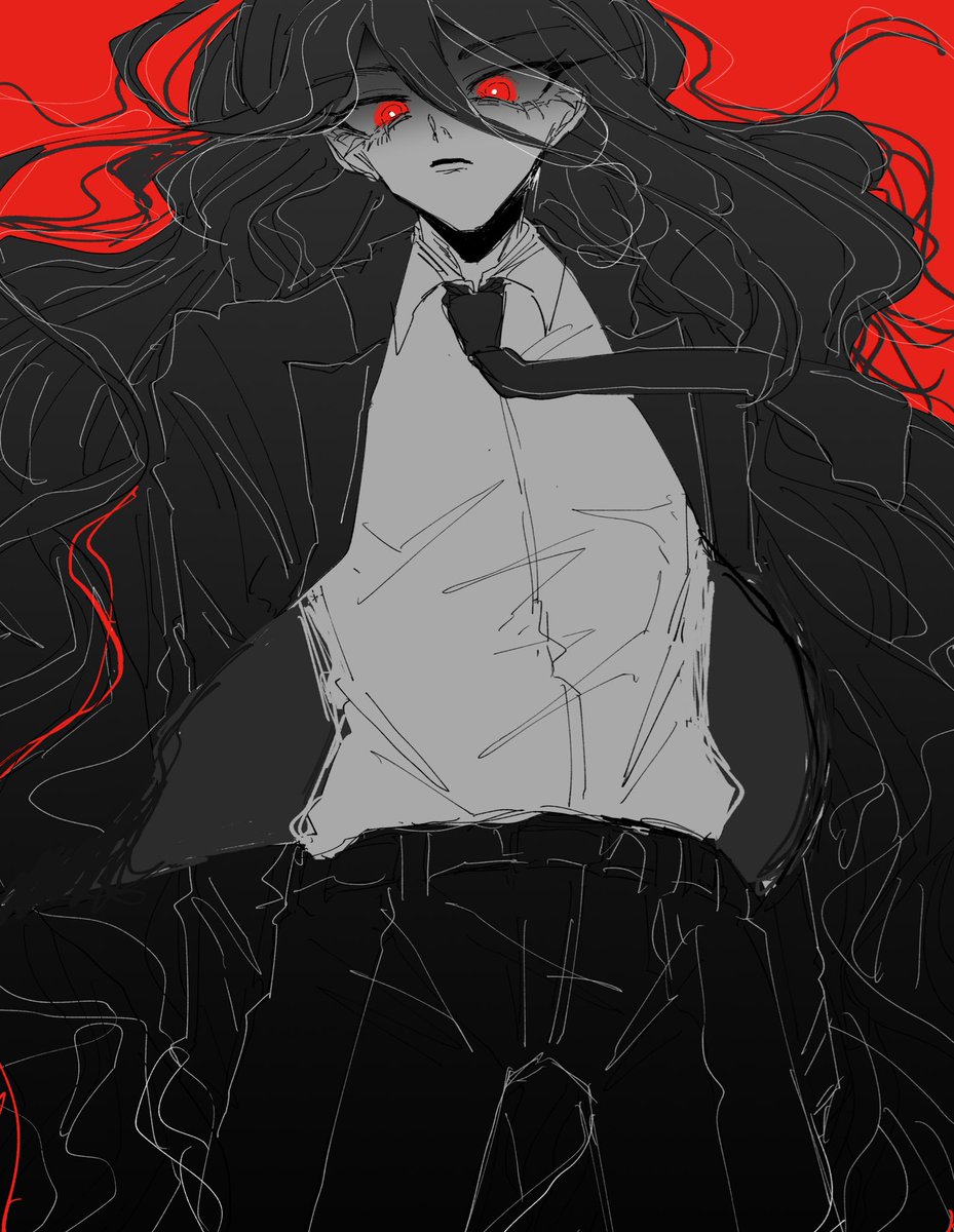 ダンロンの中ではカムクラ様のビジュアルが最も好みです