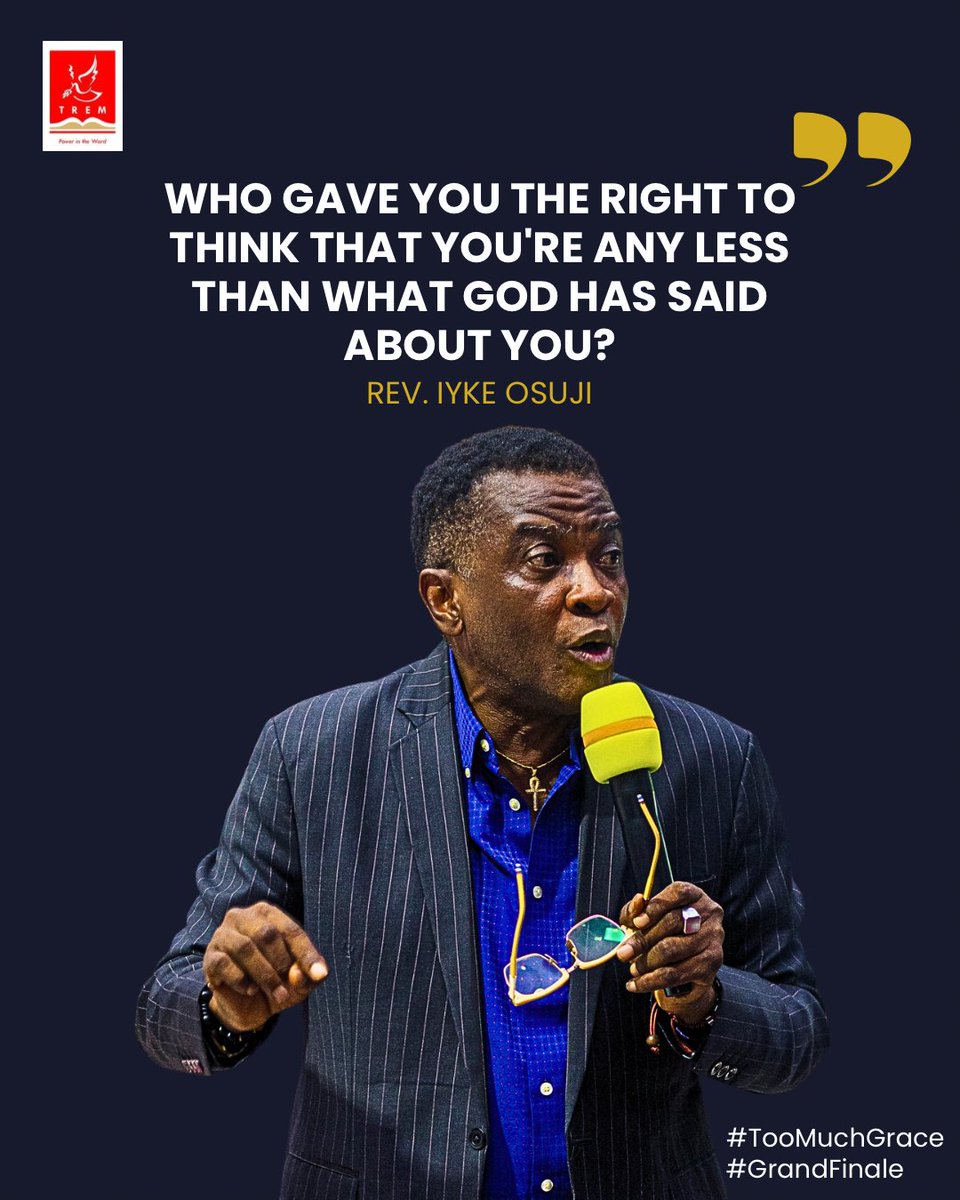 tremfestac's tweet image. #SermonNotes from #TooMuchGrace2026 #GrandFinale with Rev. Iyke Osuji 📝🔥📝🔥

#TREM #TREMFESTAC #TooMuchGrace #12DaysTouchedByGod