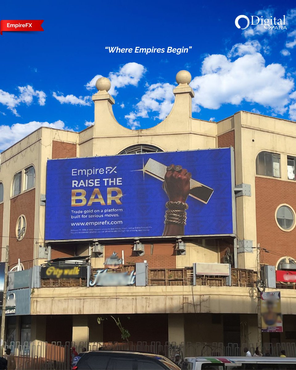 DigitalMara1's tweet photo. “Where Empires Begin."

Strong message. Strategic placement. Maximum presence.

📍 The Mall, Westlands

#EmpireFX #WhereEmpiresBegin #DigitalMara #OOHAdvertising #BrandVisibility #NairobiBusiness https://t.co/JxL4U2WHvi
