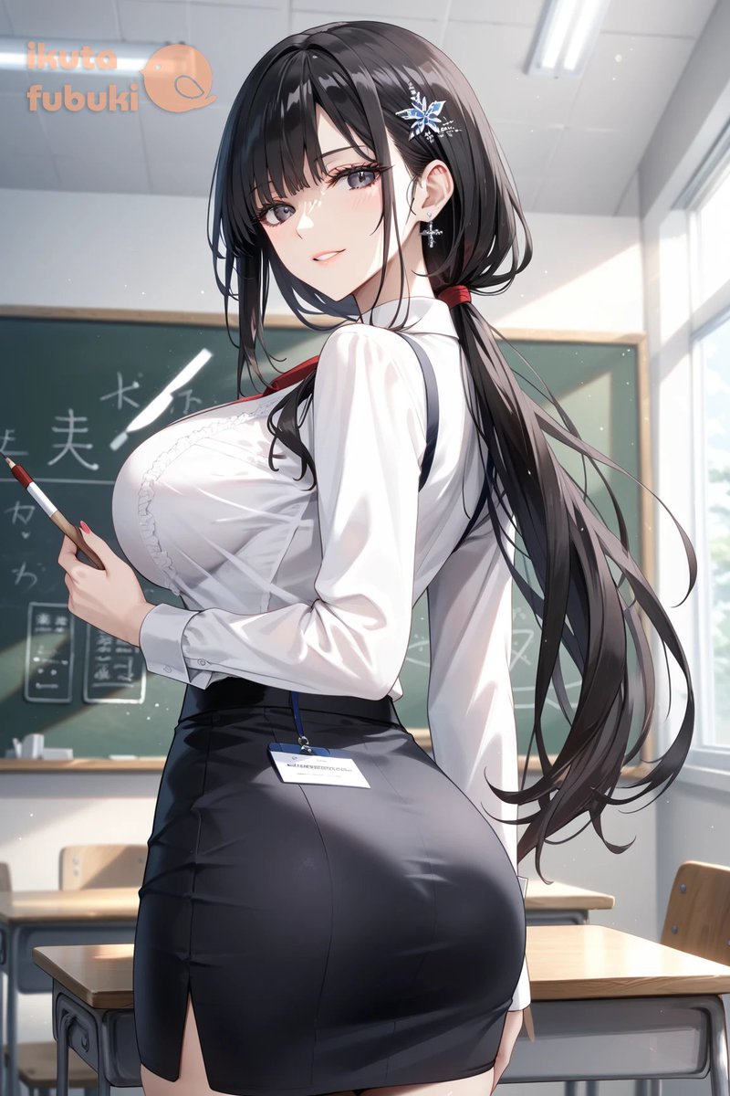 ㊗️4,777フォロワー到達、ありがとうございます😊
今日から3日間のイベント、 #四宮愛華スリーセブン を開催します✨️
日替わりで現れる愛華のいつもとは違う顔…1日目は女教師の愛華です💖
裏と表、2つの顔をお楽しみ下さい💕

SFW. No nudity, no suggestive intent AI Art
#四宮愛華