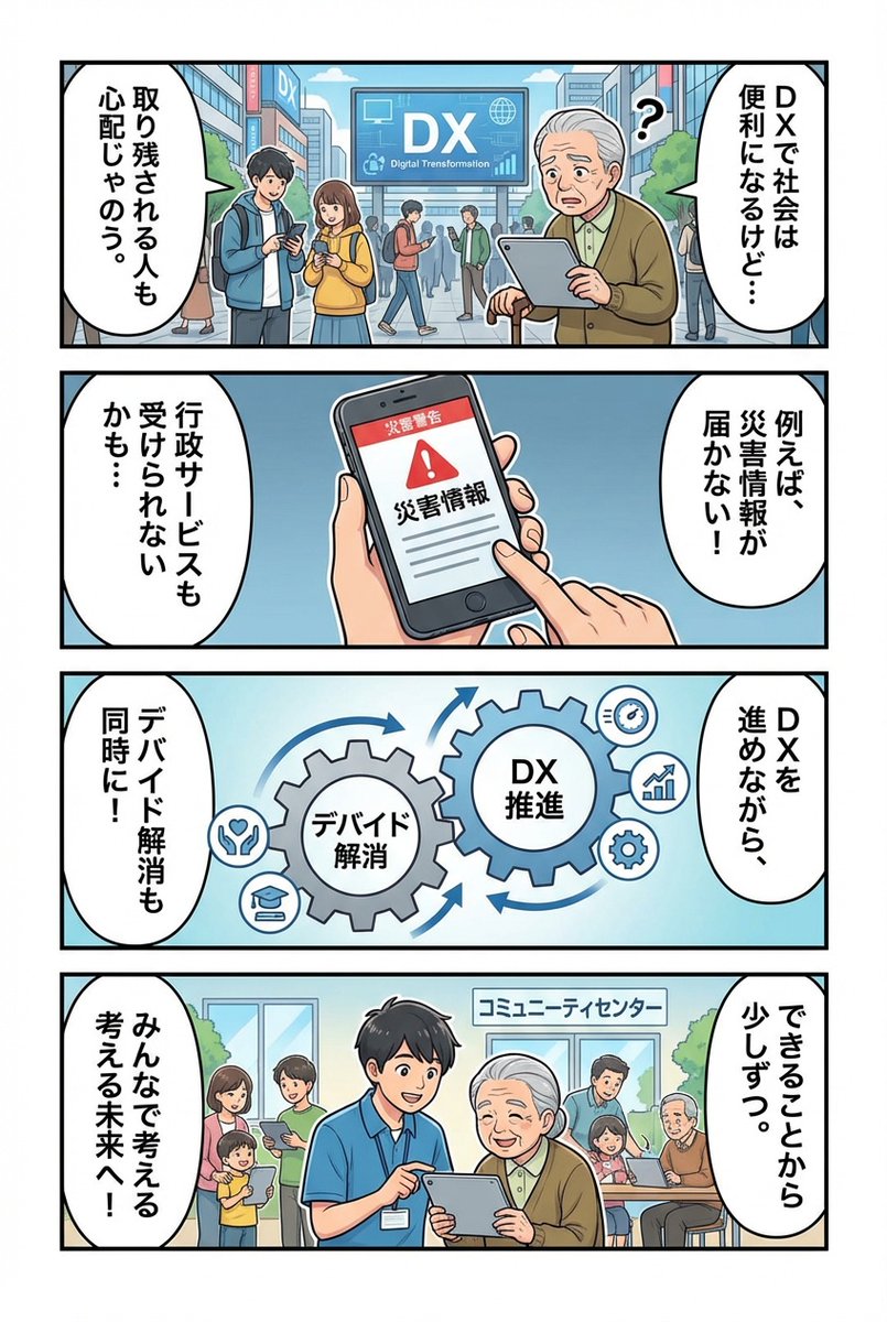 digikatu1's tweet photo. ＤＸという言葉が独り歩きしてしまっていて、都心部以外は現実味のないおとぎ話状態です。
一足飛びに進むと、出来ない事で緊急時に対応できない人も出る。
取りこぼしのない社会でありたいですね！#美浦村 https://t.co/ObJV7oYEoE