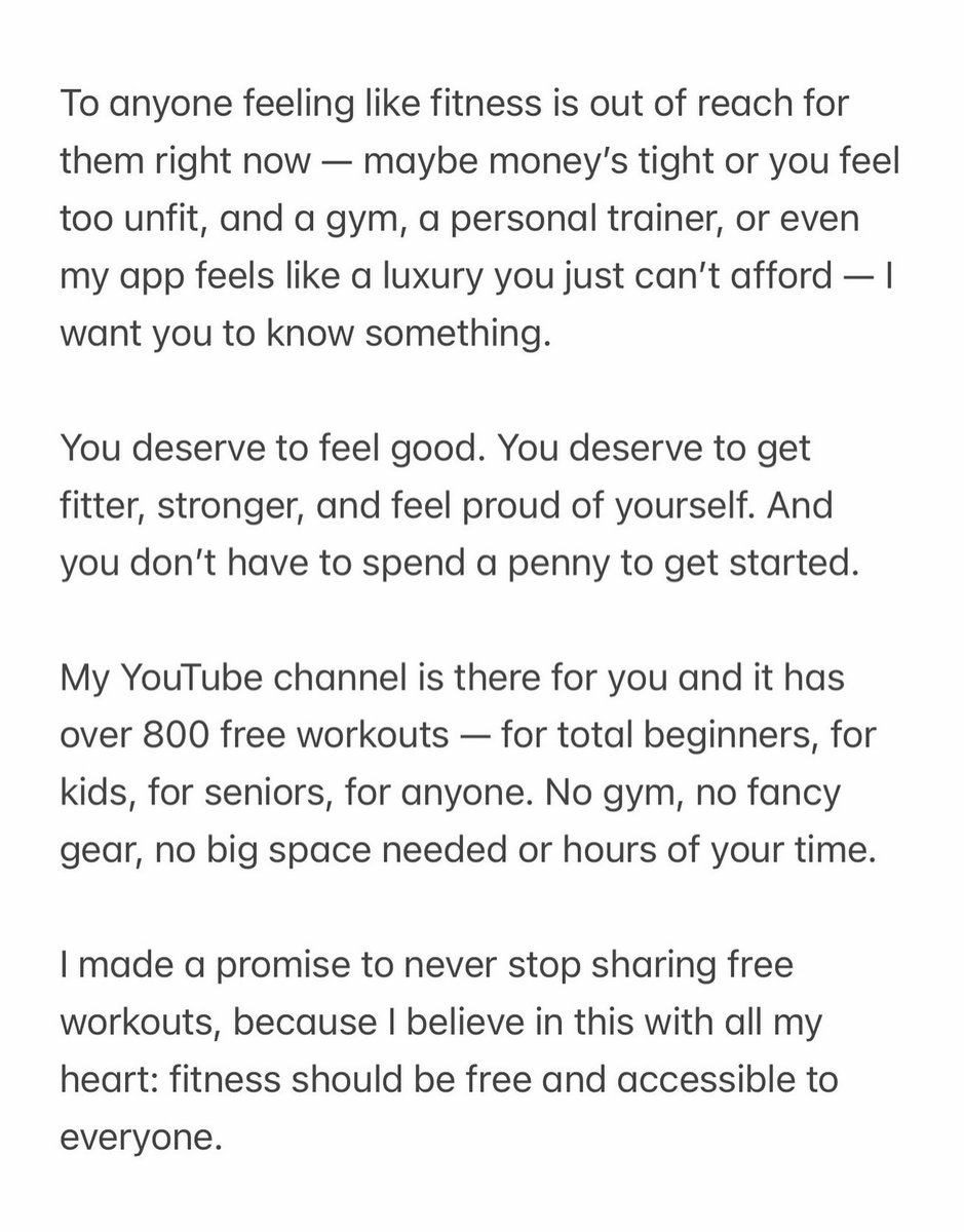 Joe Wicks tweet media