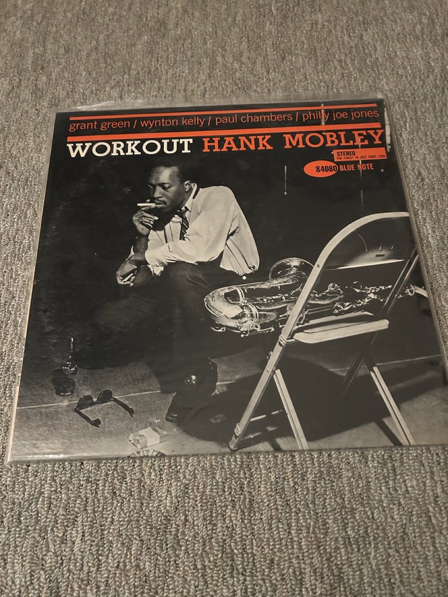 Hank Mobley – Workout Blue Note – BST 84080 帰省から本日帰宅。疲労