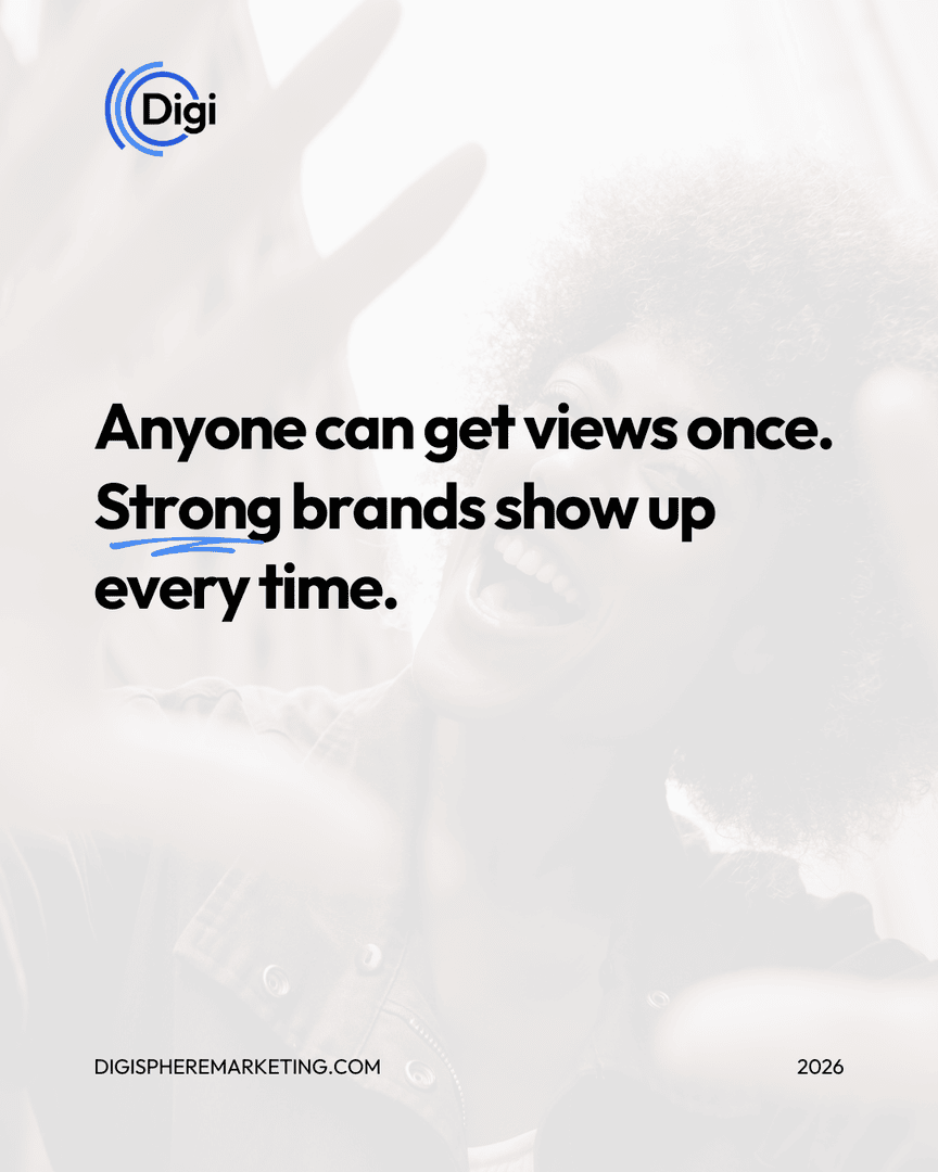 digispheremkt's tweet photo. Viral moments may create temporary visibility, but consistent marketing builds long-term trust and recognition.🤝

When branding, messaging, and content are aligned across platforms, businesses position themselves as reliable, professional, and established. https://t.co/rJB4duz6Ht