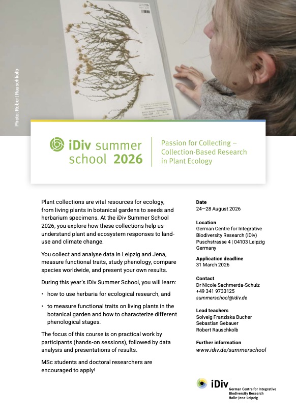 iDiv Biodiversity Research tweet media