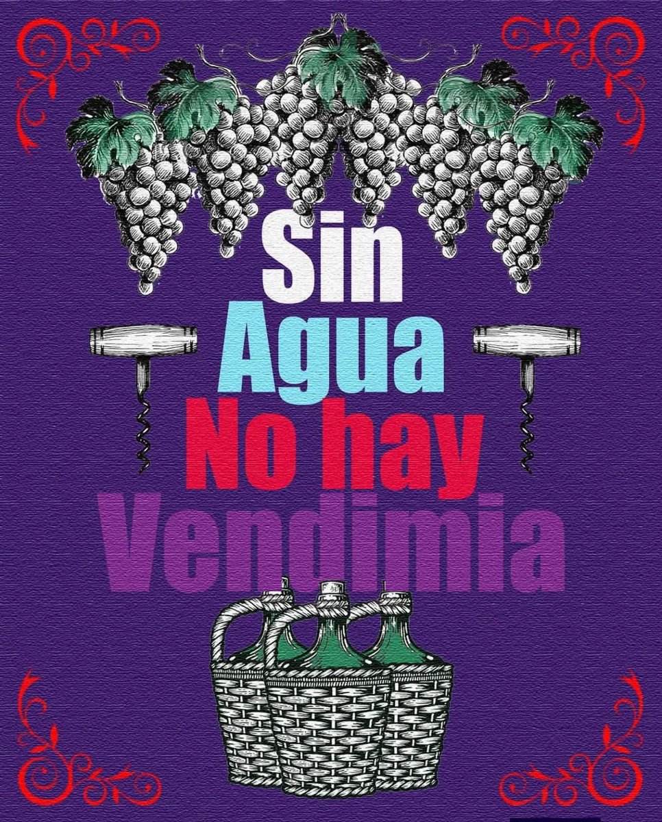 MENDOZA 
Sin AGUA no hay VENDIMIA