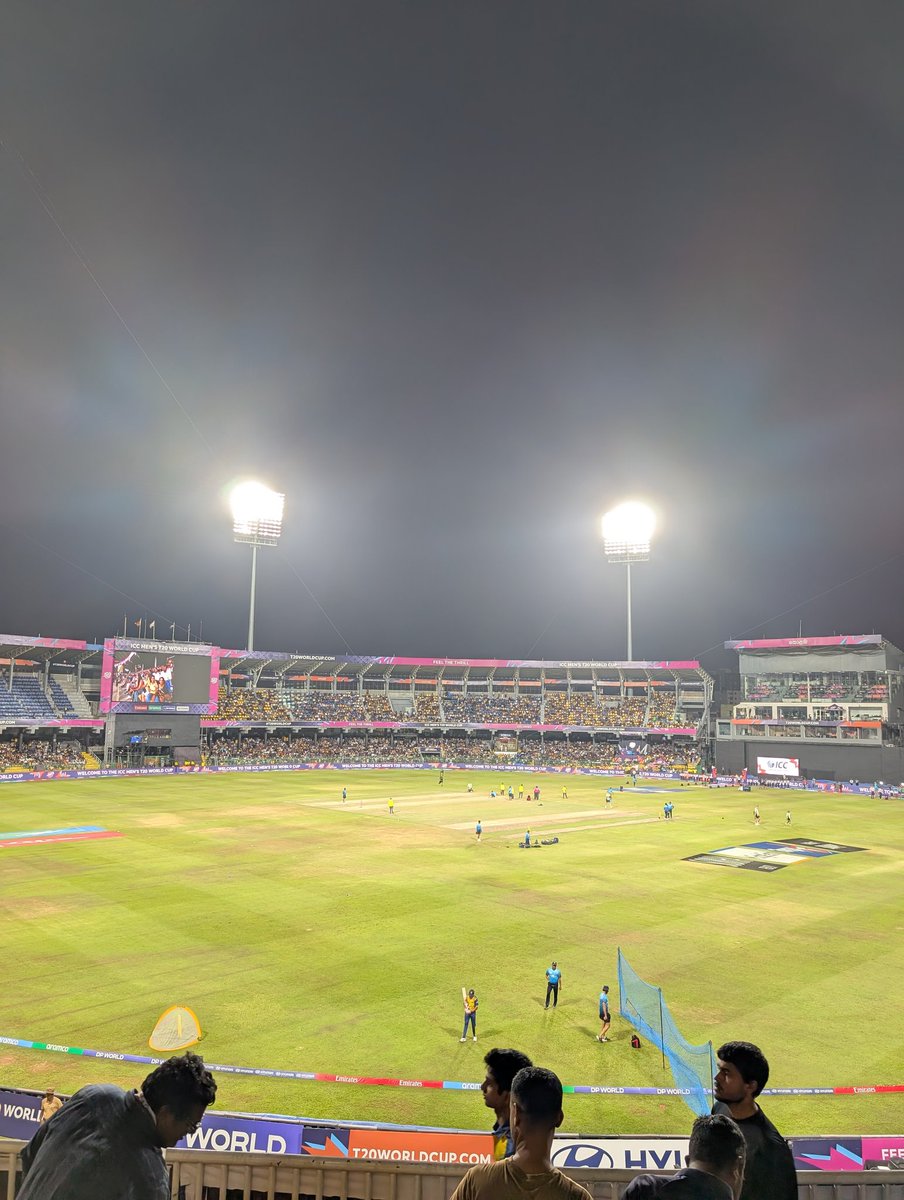 Back for the must win #T20WC2026 #SLvNZ