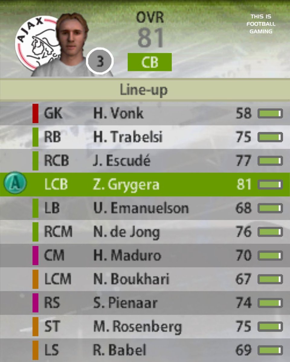 T_I_F_G's tweet photo. Ajax. FIFA 06. ⚽🎮 https://t.co/K8tyMmURF2