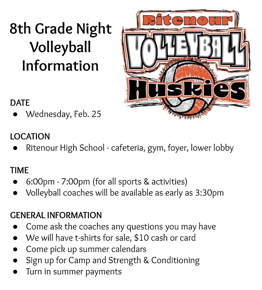 Ritenour Volleyball tweet media