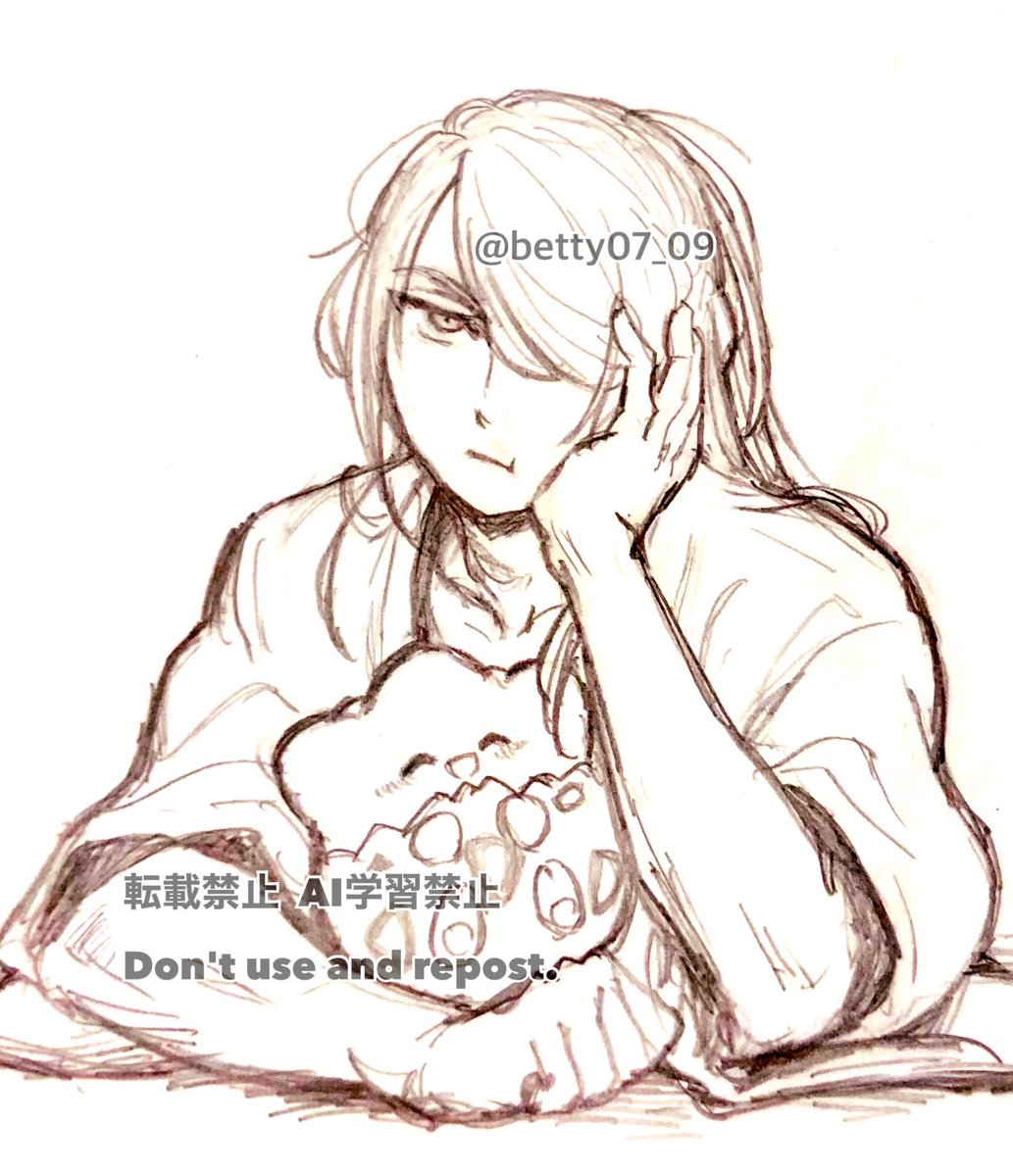 髪ぼさぼさな朝とかもあるんかな
不揃いにキラキラする髪を見てﾄｹﾞちゃんだけが笑顔になっている…的な