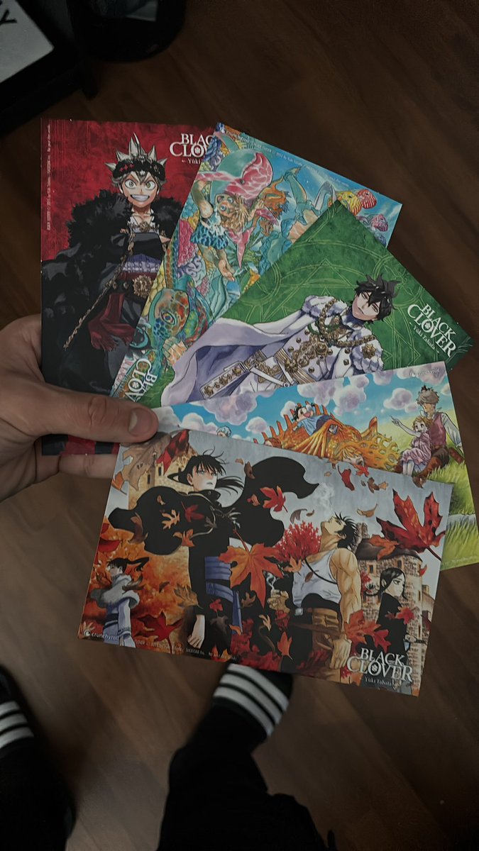 This is what I have for now for Black Clover. I really need that