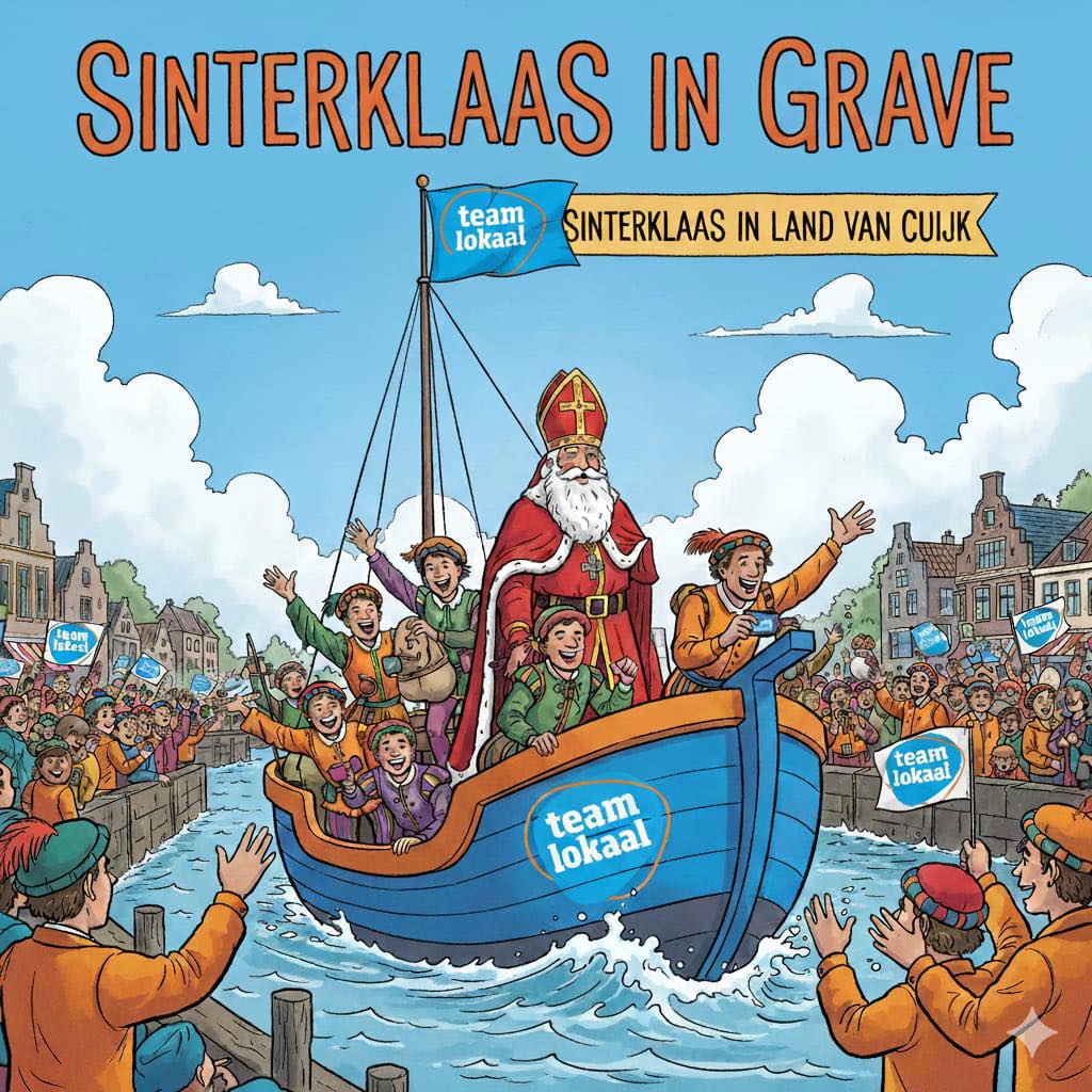 🟠 🔵 😊 🎉 Als gemeente hebben we er hard voor gestreden en wij van @teamlokaal_lvc zijn meer dan trots. Sinterklaas komt 14 november 2026 samen met zijn pieten naar ons prachtige Grave!! Dat wordt genieten!! Wat een feest! Gewoon Doen!
@sinterklaasjournaal_ntr <a href="/gemeentelvc/">gemeentelvc</a>