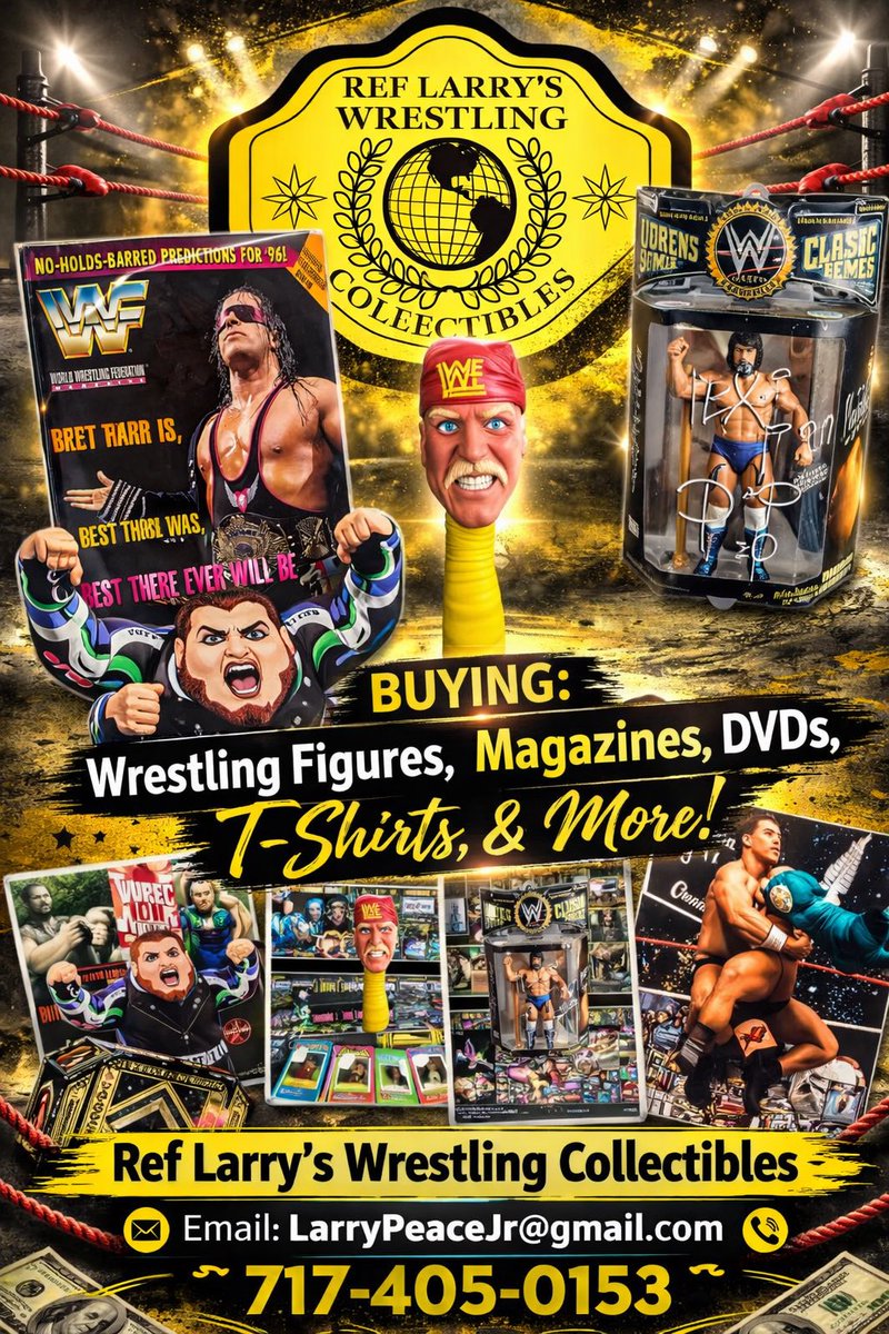 Ref Larry's Wrestling Collectibles tweet media
