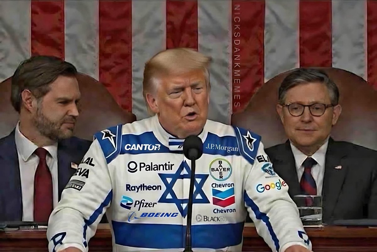 No me molesté en ver el State of the Union. Sé que las focas de Trump que aceptan toda barbaridad saliendo por su boca, y cada sponsor sería así como en la foto.

#SOTU2026