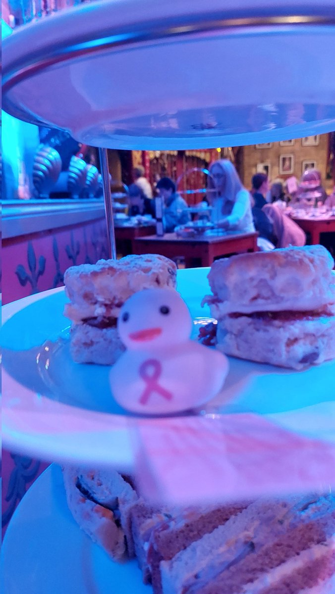 PantoCME's tweet photo. Brilliant visit to panto yesterday at Brick Lane Music Hall with my friend Gill and 19877 (2nd of the run for me and 19877). Lovely afternoon tea, good company, very funny show with a talented cast, including @andrewrobley, who has spectacular outfits. 19877 even got on stage. https://t.co/McbfzBVJKb