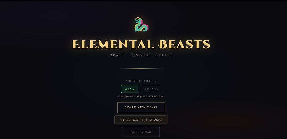 Elemental Beasts: Dice Duel tweet media