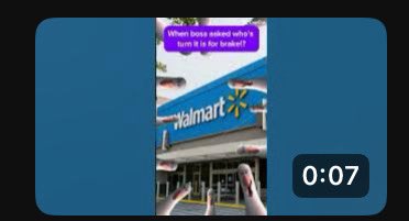 RetailShorts's tweet image. Who’s turn is it for beake? #retail #braketime #boss #shorts #short #fyp #viral #tiktok #job #brake #short #shorts #retail #retailshorts #boss #job  #department youtube.com/shorts/1iEnp2a…