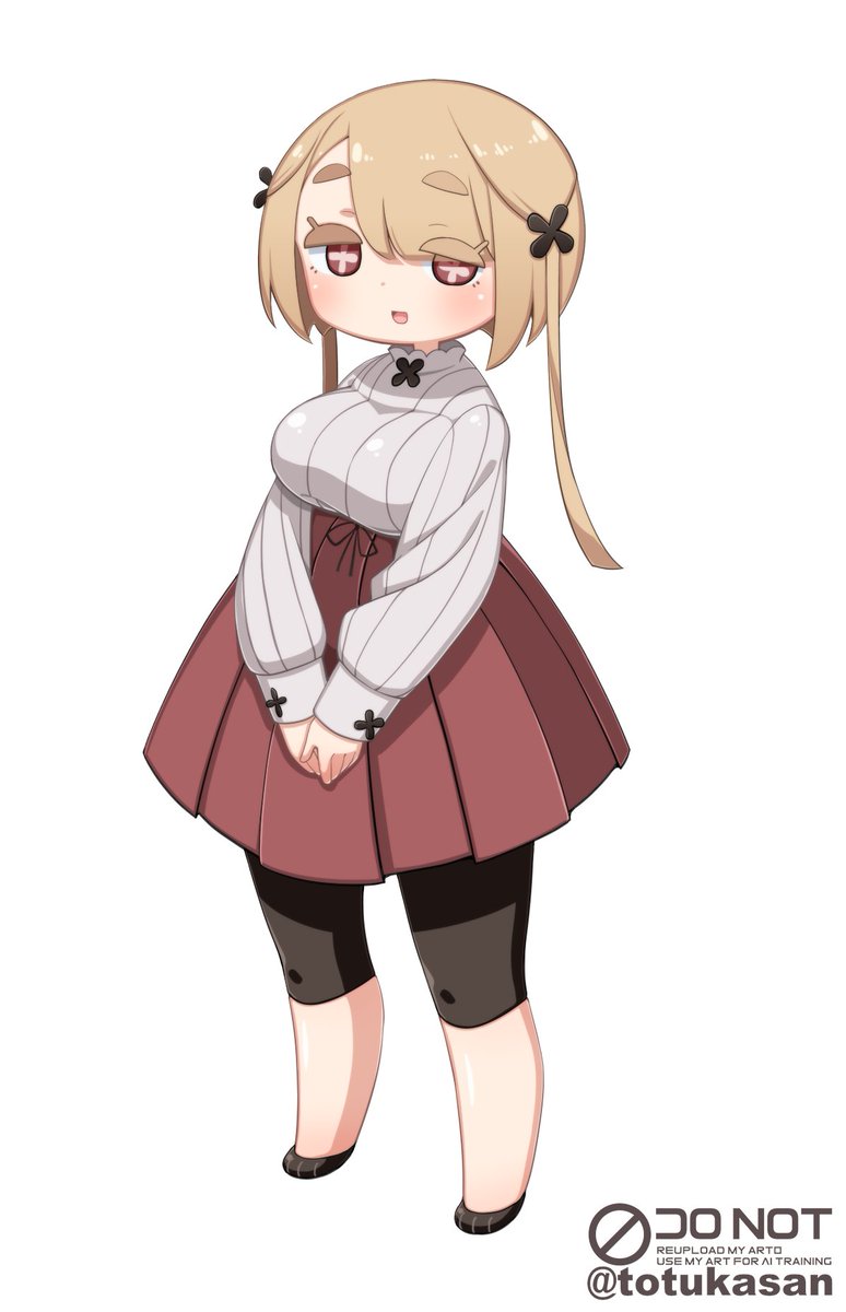 イメージは個人店舗の店員+受付嬢
オリキャラはブラッシュアップ出来るから愉しいですね! 