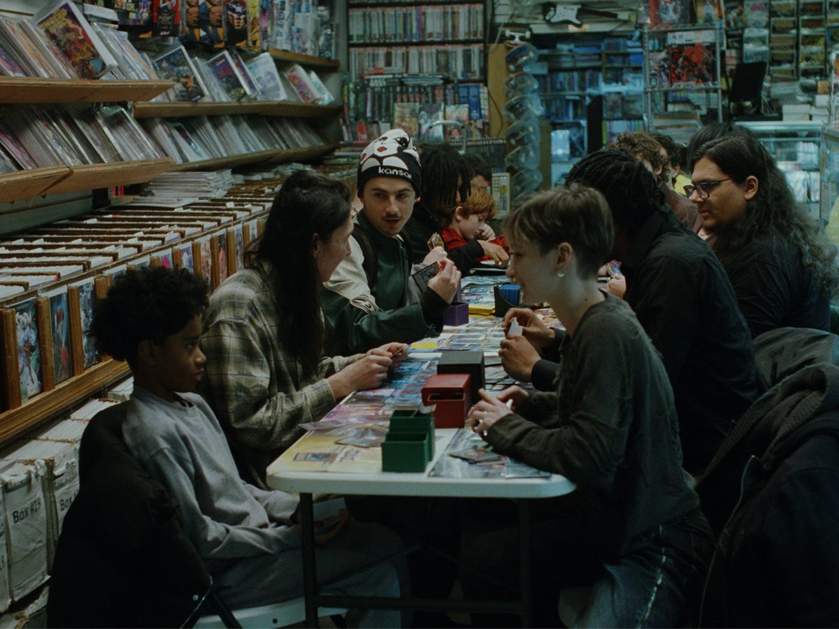 “When I was growing up, I was really into cards,” Timothée Chalamet tells W. “I remember being 12 or 13 and going to Midtown Comics to play, and I loved how the game brought all these different classes and races together.