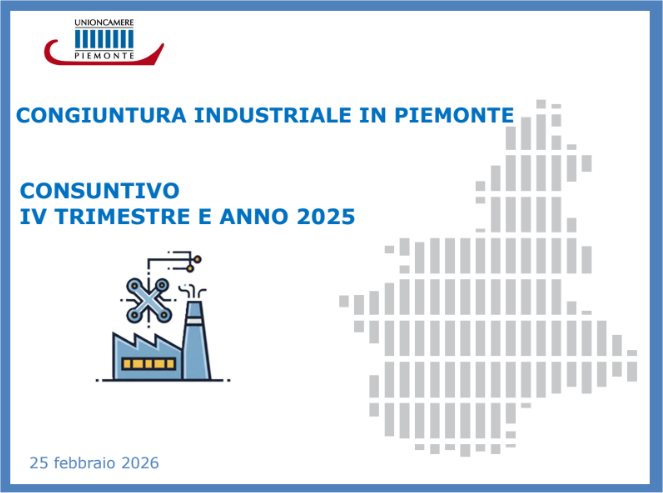 CamCom_gov's tweet photo. Congiuntura manifatturiera piemontese, nel IV trimestre 2025 netta ripresa per la produzione industriale. Secondo i dati, diffusi oggi da #UnioncamerePiemonte, trainano la crescita l'#aerospazio, l'#elettronica e l'#alimentare
https://t.co/eaysilxYQM https://t.co/Ka02melpP4