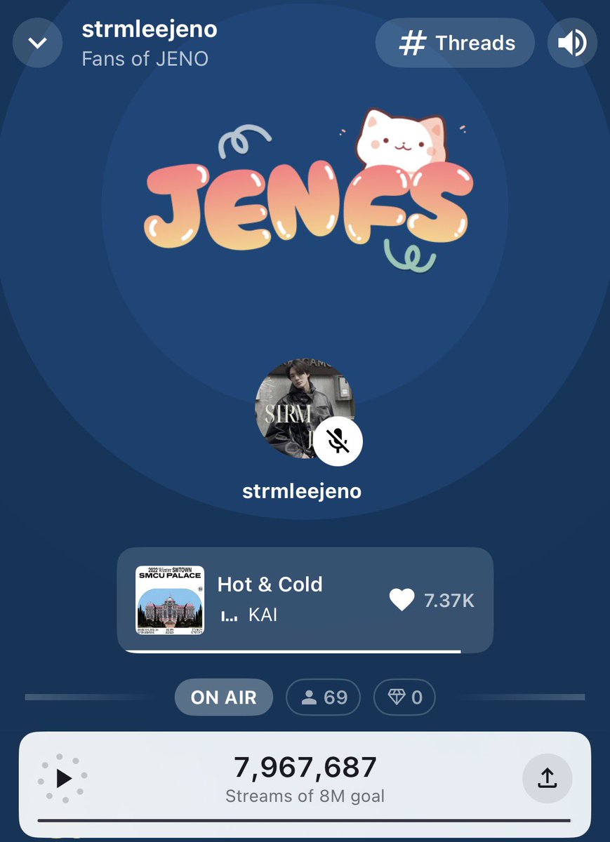 🚨 ตอนนี้ stationhead ช่อง official ได้จบลงแล้ว ทุกคนมากลับเข้าห้องดรีมทิปกันค่า 🥹

ใครเข้าห้องดรีมทิปไม่ได้ มาเจอกันที่ 
🔗 stationhead.com/c/JENFS

ตอนนี้ <a href="/teamstrmjeno/">STATIONHEAD JENFS</a> กำลังเปิดห้องสตรีมอยู่น้า

#สตรีมเพื่อเจโน่แจมิน x #สตรีมเพื่อเจโน่