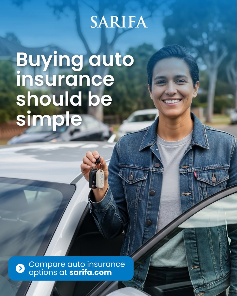 sarifainsurance's tweet image. Every drive comes with responsibility.

Auto insurance isn’t just about having a policy, it's about knowing how that policy actually protects you when something happens.

Clear coverage leads to fewer surprises on the road.

Learn more at sarifa.com

#AutoCoverage