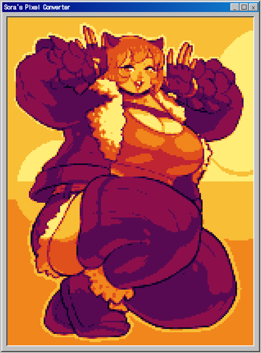 looks decent enough, gave me an excuse to go back to old art too :)