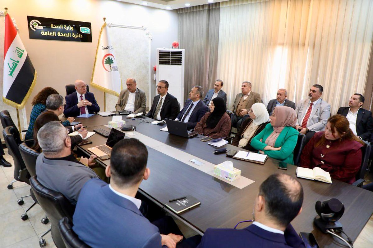 WHO Iraq tweet media