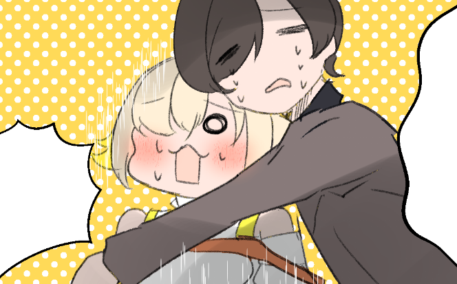 こういうアセアセ顔描くの好きなので積極的にやっていきたい 