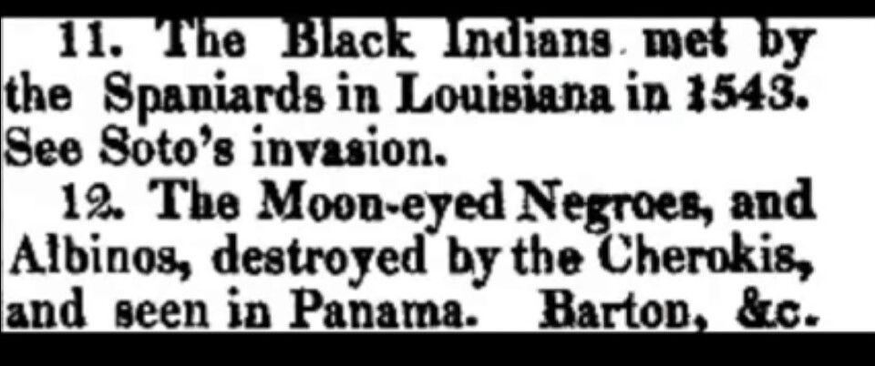The Black Indians Met By The Spaniards In Louisiana In 1543. See Soto’s Invasion