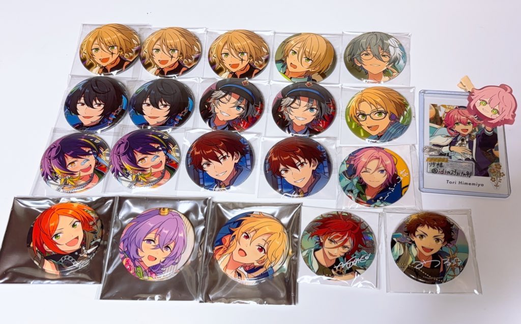 あんスタ コレクション缶バッジ 交換 求→画像の瀬名泉 ジュン 異種 泉