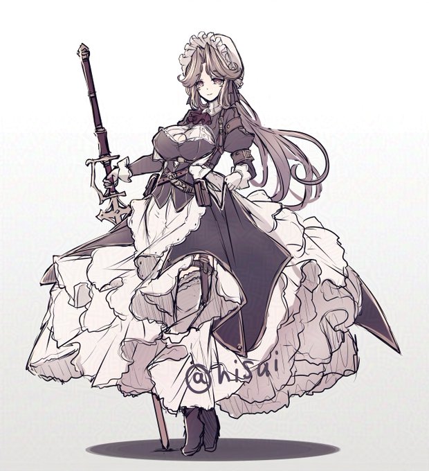 剣士メイドちゃん 