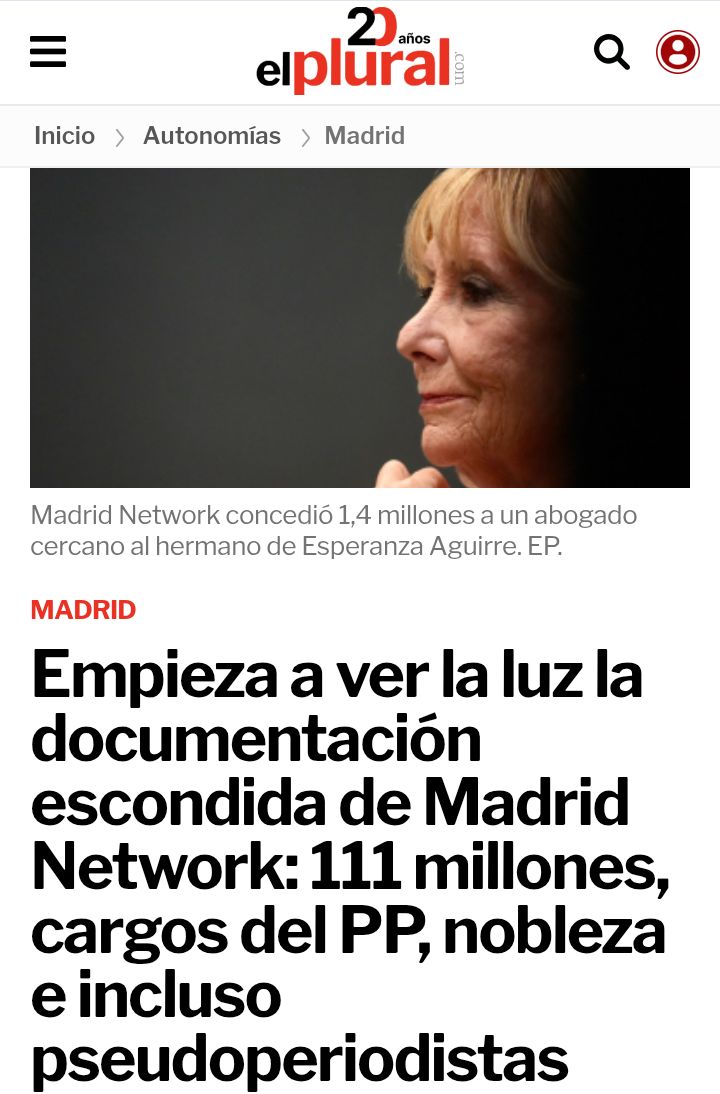 Joder con la RANA MADRE..111 millones se repartió con el resto de sapos del #PP, Incluida #Ayuso, y la nobleza madrileña.En fin,los que se ESFUERZAN .. Según Ayuso.