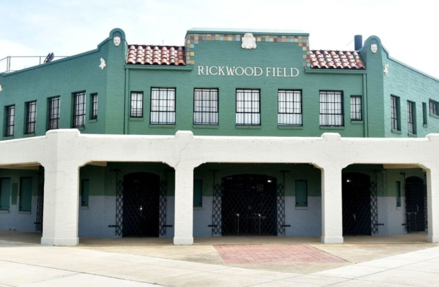 BhamTimes's tweet image. Minor League Baseball is coming back to #Rickwood #Field this year. The oldest professional ballpark in the United States is set to host a matchup between the Pensacola Blue Wahoos and the Birmingham Barons. @BhamBarons @RickwoodField @MLB 

birminghamtimes.com/2026/02/histor…