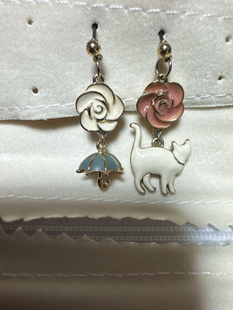 まぁ様が上げてた写真見て思い出した ずいぶん前に自分で作ったピアス